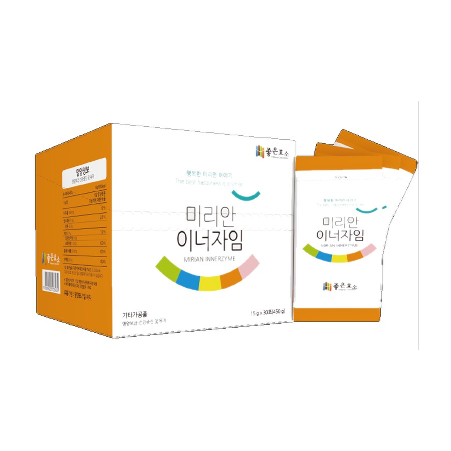 미리안 이너자임 상자와 스틱